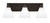 Toltec Lighting - 1163-ES-4761 - Three Light Bath Bar - Edge - Espresso