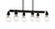 Toltec Lighting - 1186-ES-LED45C - LED Island Bar - Edge - Espresso