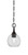 Toltec Lighting - 11-BC-4102 - One Light Mini Pendant - Chain - Black Copper