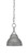 Toltec Lighting - 11-BN-427-BN - One Light Mini Pendant - Chain - Brushed Nickel