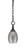 Toltec Lighting - 11-MB-426-BN - One Light Mini Pendant - Chain - Matte Black