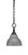 Toltec Lighting - 11-MB-427-BN - One Light Mini Pendant - Chain - Matte Black