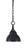 Toltec Lighting - 11-MB-427-MB - One Light Mini Pendant - Chain - Matte Black