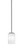 Toltec Lighting - 1201-GP-3001 - One Light Mini Pendant - Franklin - Graphite