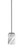 Toltec Lighting - 1201-GP-3009 - One Light Mini Pendant - Franklin - Graphite