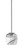 Toltec Lighting - 1201-GP-4819 - One Light Mini Pendant - Franklin - Graphite