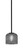Toltec Lighting - 1201-MB-4612 - One Light Mini Pendant - Franklin - Matte Black