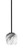 Toltec Lighting - 1201-MB-4819 - One Light Mini Pendant - Franklin - Matte Black