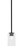 Toltec Lighting - 1201-MB-530 - One Light Mini Pendant - Franklin - Matte Black