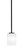 Toltec Lighting - 1201-MB-541 - One Light Mini Pendant - Franklin - Matte Black