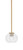 Toltec Lighting - 1201-NAB-202 - One Light Mini Pendant - Franklin - New Age Brass