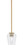 Toltec Lighting - 1201-NAB-210 - One Light Mini Pendant - Franklin - New Age Brass