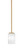 Toltec Lighting - 1201-NAB-3001 - One Light Mini Pendant - Franklin - New Age Brass