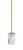 Toltec Lighting - 1201-NAB-3009 - One Light Mini Pendant - Franklin - New Age Brass