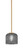 Toltec Lighting - 1201-NAB-4612 - One Light Mini Pendant - Franklin - New Age Brass