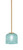 Toltec Lighting - 1201-NAB-4615 - One Light Mini Pendant - Franklin - New Age Brass