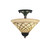Toltec Lighting - 120-BC-7182 - Two Light Semi-Flush Mount - Any - Black Copper
