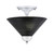 Toltec Lighting - 120-CH-4009 - Two Light Semi-Flush Mount - Semi-Flushes - Chrome