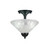 Toltec Lighting - 120-MB-441 - Two Light Semi-Flush Mount - Any - Matte Black
