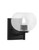 Toltec Lighting - 1211-MB-202 - One Light Wall Sconce - Franklin - Matte Black