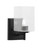 Toltec Lighting - 1211-MB-530 - One Light Wall Sconce - Franklin - Matte Black