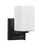 Toltec Lighting - 1211-MB-531 - One Light Wall Sconce - Franklin - Matte Black
