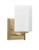 Toltec Lighting - 1211-NAB-541 - One Light Wall Sconce - Franklin - New Age Brass