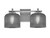 Toltec Lighting - 1212-GP-4612 - Two Light Bath Bar - Franklin - Graphite