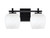 Toltec Lighting - 1212-MB-4811 - Two Light Bath Bar - Franklin - Matte Black