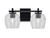 Toltec Lighting - 1212-MB-4812 - Two Light Bath Bar - Franklin - Matte Black