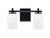 Toltec Lighting - 1212-MB-531 - Two Light Bath Bar - Franklin - Matte Black