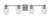 Toltec Lighting - 1214-GP-210 - Four Light Bath Bar - Franklin - Graphite