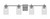 Toltec Lighting - 1214-GP-530 - Four Light Bath Bar - Franklin - Graphite