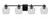 Toltec Lighting - 1214-MB-4812 - Four Light Bath Bar - Franklin - Matte Black