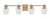 Toltec Lighting - 1214-NAB-210 - Four Light Bath Bar - Franklin - New Age Brass