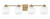 Toltec Lighting - 1214-NAB-4811 - Four Light Bath Bar - Franklin - New Age Brass