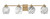 Toltec Lighting - 1214-NAB-4819 - Four Light Bath Bar - Franklin - New Age Brass
