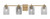 Toltec Lighting - 1214-NAB-542 - Four Light Bath Bar - Franklin - New Age Brass