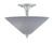 Toltec Lighting - 121-BN-4012 - Two Light Semi-Flush Mount - Semi-Flushes - Brushed Nickel