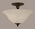 Toltec Lighting - 121-DG-53615 - Two Light Semi-Flush Mount - Any - Dark Granite