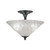 Toltec Lighting - 121-MB-411 - Two Light Semi-Flush Mount - Any - Matte Black