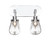 Toltec Lighting - 1232-CH-471 - Two Light Bath Bar - Meridian - Chrome