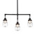 Toltec Lighting - 1243-DG-471 - Three Light Island Pendant - Meridian - Dark Granite