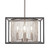 Toltec Lighting - 1324-MBBN - Four Light Pendant - Cadina - Matte Black & Brushed Nickel