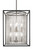 Toltec Lighting - 1328-MBBN - Five Light Chandelier - Cadina - Matte Black & Brushed Nickel
