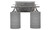 Toltec Lighting - 132-AS-4062 - Two Light Bath Bar - Uptowne - Aged Silver