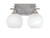 Toltec Lighting - 132-AS-4101 - Two Light Bath Bar - Uptowne - Aged Silver