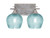 Toltec Lighting - 132-AS-4605 - Two Light Bath Bar - Uptowne - Aged Silver