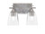Toltec Lighting - 132-AS-461 - Two Light Bath Bar - Uptowne - Aged Silver