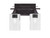 Toltec Lighting - 132-DG-300 - Two Light Bath Bar - Uptowne - Dark Granite